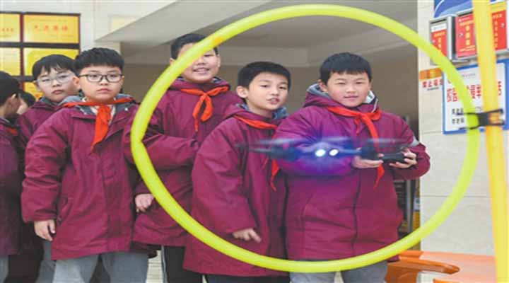 “五育”之花 课后绽放