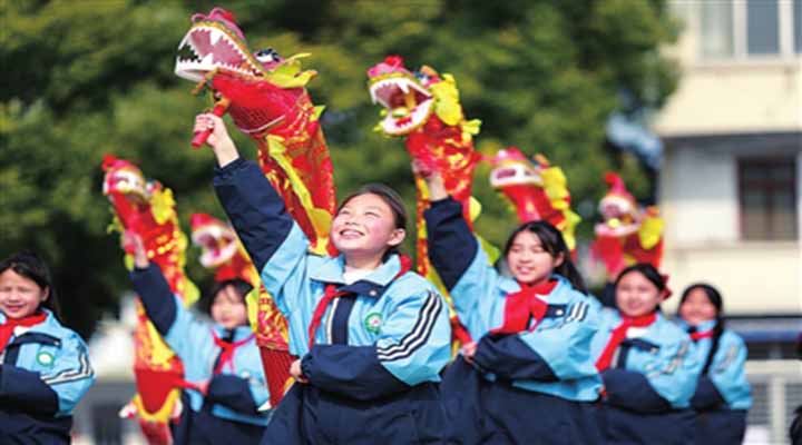 “五育”之花 课后绽放